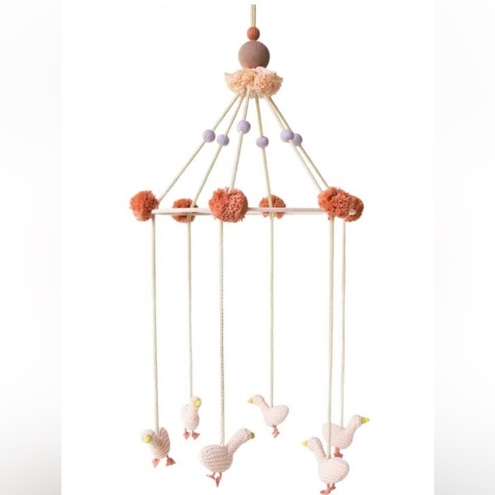 Babla Pink Geese Mobile